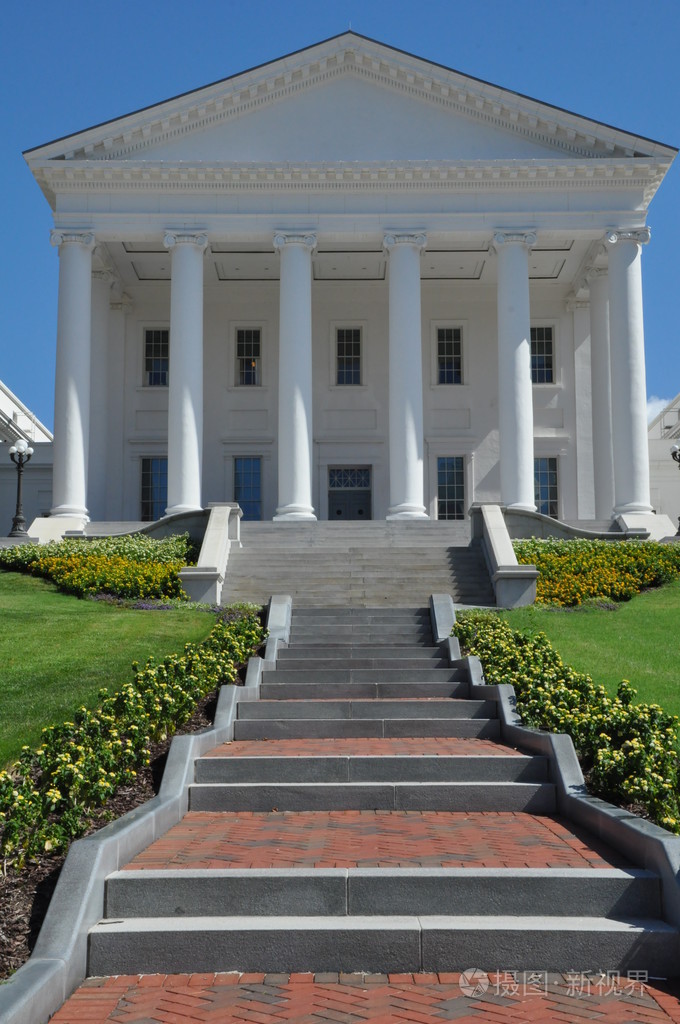 在里士满弗吉尼亚州议会大厦