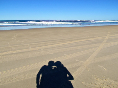 弗雷泽岛, 情侣影子接吻照片