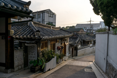 Samcheongdong 落日