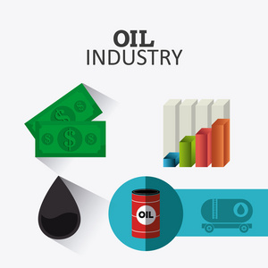 石油和石油产业分布图图片