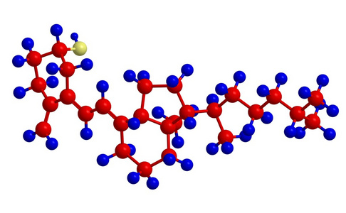 维生素D3胆囊素的分子结构