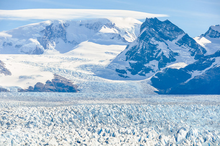 冰的世界里，Perito Moreno 冰川阿根廷