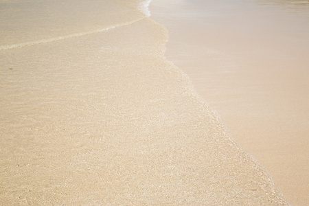 从海滩砂