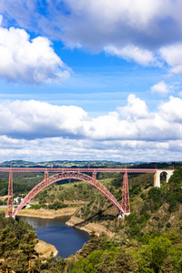 garabit 高架桥 cantal 部 奥弗涅 法国