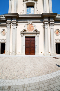 著名的老建筑在意大利欧洲米兰图片