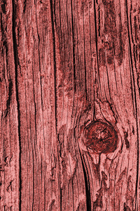 老风化烂裂的木材染色红 Grunge 表面纹理