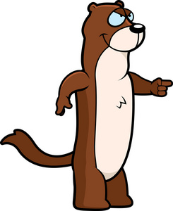 卡通黄鼠狼图片