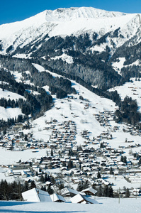 伦克，瑞士的冬天