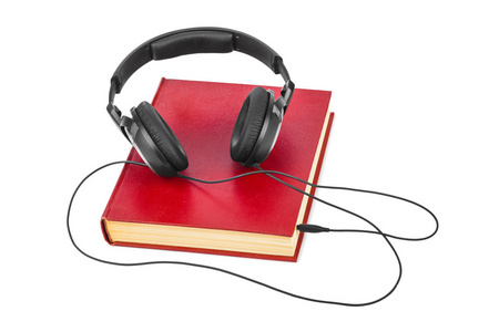 耳机和书