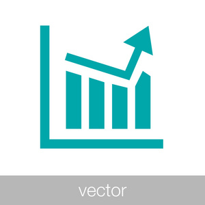 越来越多的图形图标。信息图表。图表图标。越来越多的图辛博
