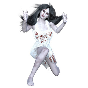 打灯笼的女僵尸图片