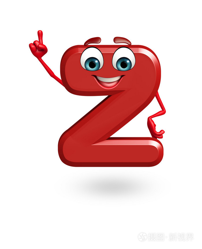卡通人物的字母z
