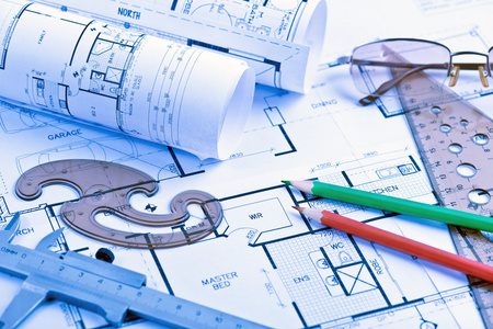 cad工程图建筑设计图卷和工程项目照片