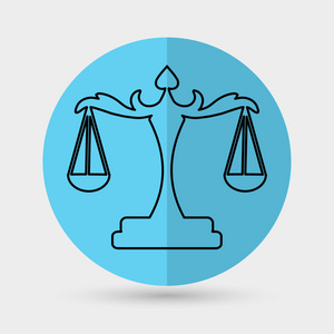 公平的天秤,法律图标金钱与家庭在天平上刻有"公允价值"字样.