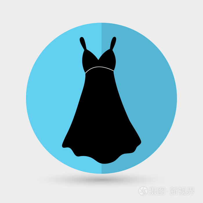 女人的衣服图标