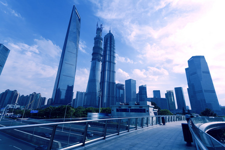 中国上海现代城市