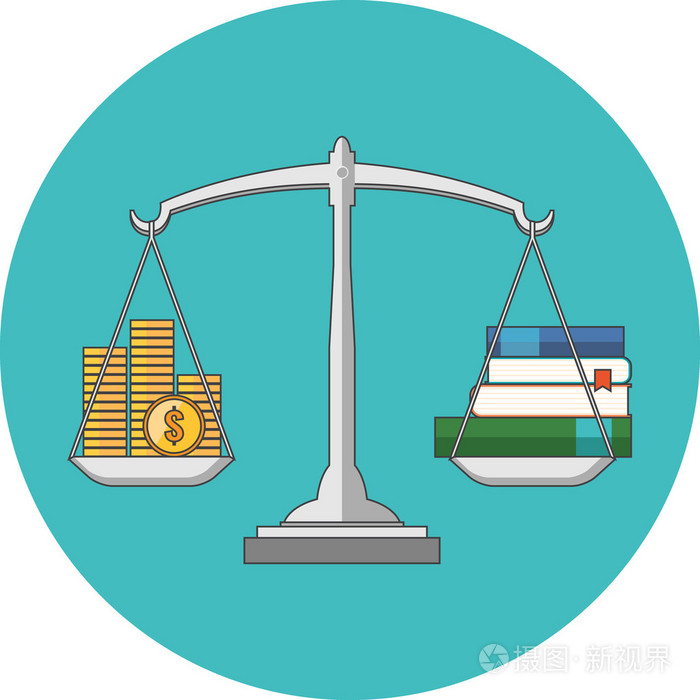 知识是财富的概念.平面设计