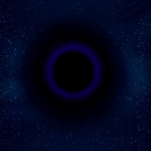 在太空中的黑洞图片
