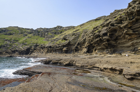 济州岛永美里海岸景观