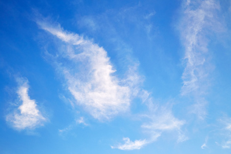 自然背景。天空