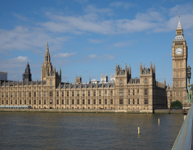 在伦敦的议会的房子