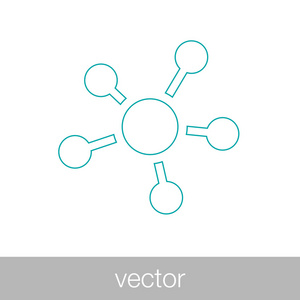 概念网络图标