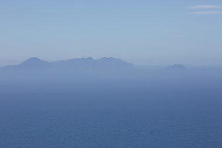 在南非海景观