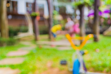 s playground at public park for background usage.