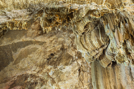 新阿陀斯山洞穴内部阿布哈兹格鲁吉亚