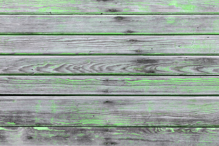旧的绿色木材纹理的自然形态