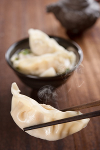 亚洲各地风味美食饺子汤