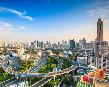 曼谷泰国城市景观
