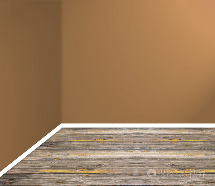 与木地板棕色墙空内政