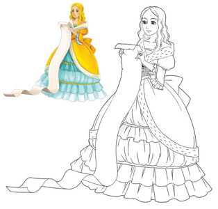 迪士尼公主人物图片-迪士尼公主人物素材-迪士尼公主人物插画-摄图新