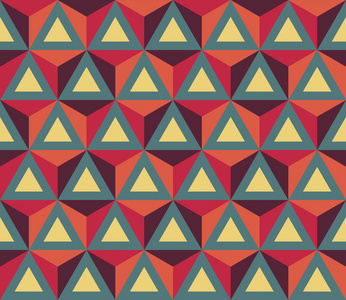 现代无缝彩色几何图形多边形颜色照片