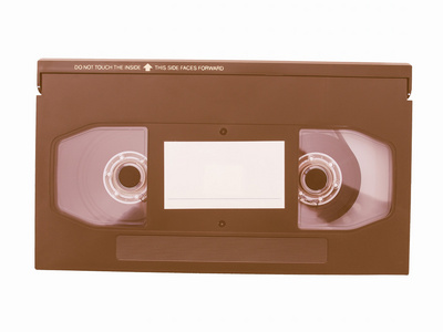 复古看 Betamax 卷录音带