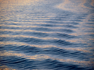 海面蓝色波纹波
