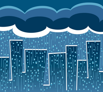 大风大雨图片