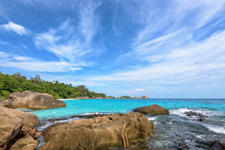 在泰国的夏天海