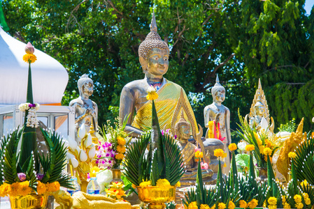 在泰国寺佛像