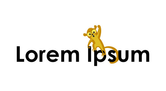 奇怪的猴子素描图片