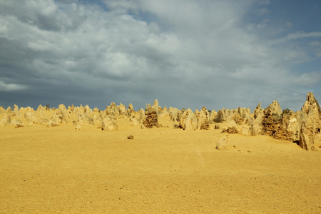 澳大利亚 石峰 nambung 西方，珀斯