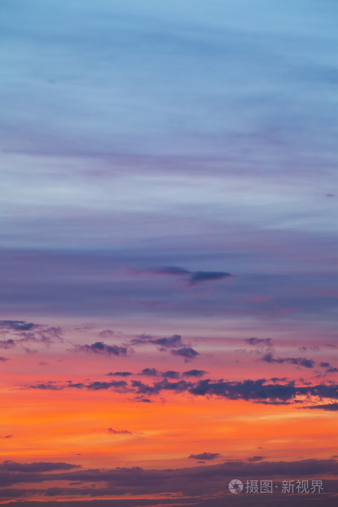 桑塞的色彩天空