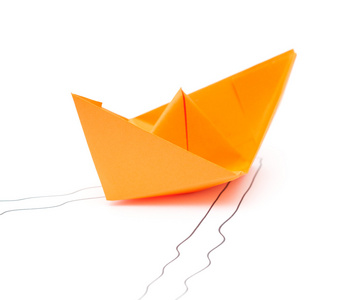 怎么折纸船简单图片