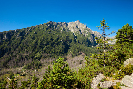 斯洛伐克 Spiski 湖塔特拉山