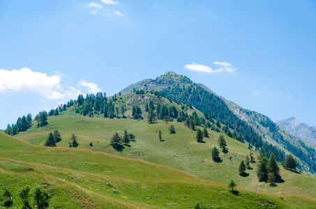 一个山风景