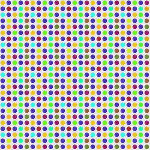 抽象背景与彩色圆圈点。矢量纹理