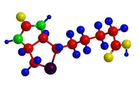 生物素的分子结构维生素b7
