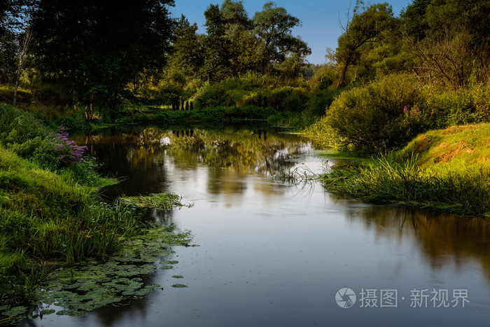 风景与河溪