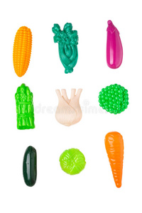 彩色塑料食品